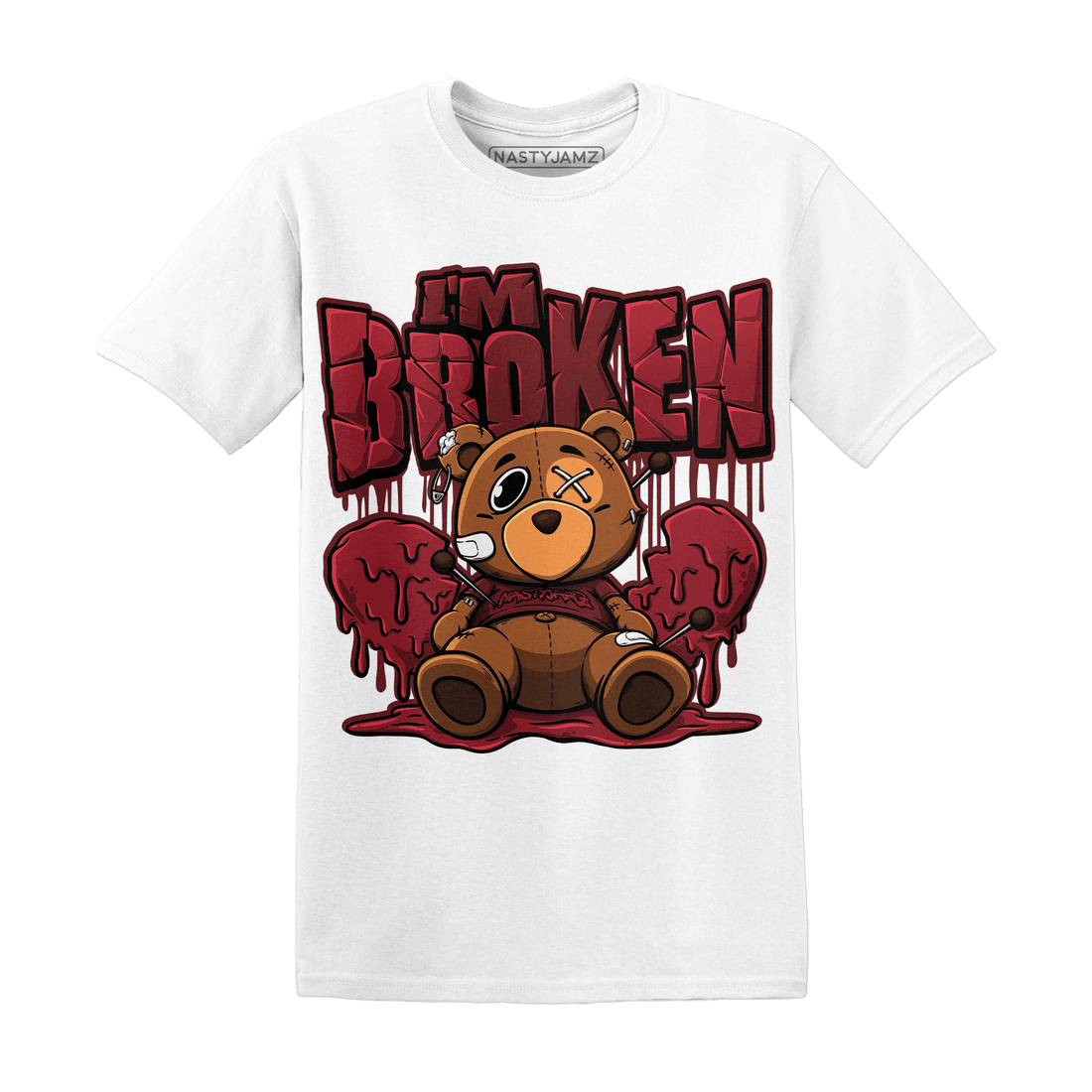 Cherry 12s T Shirt Im Broken BER - NastyJamz