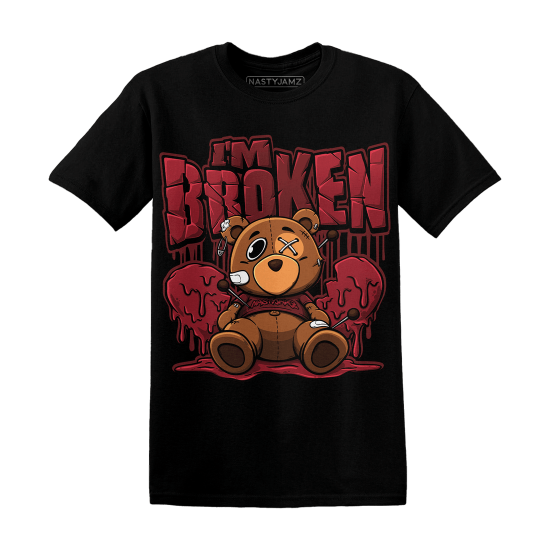 Cherry 12s T Shirt Im Broken BER - NastyJamz
