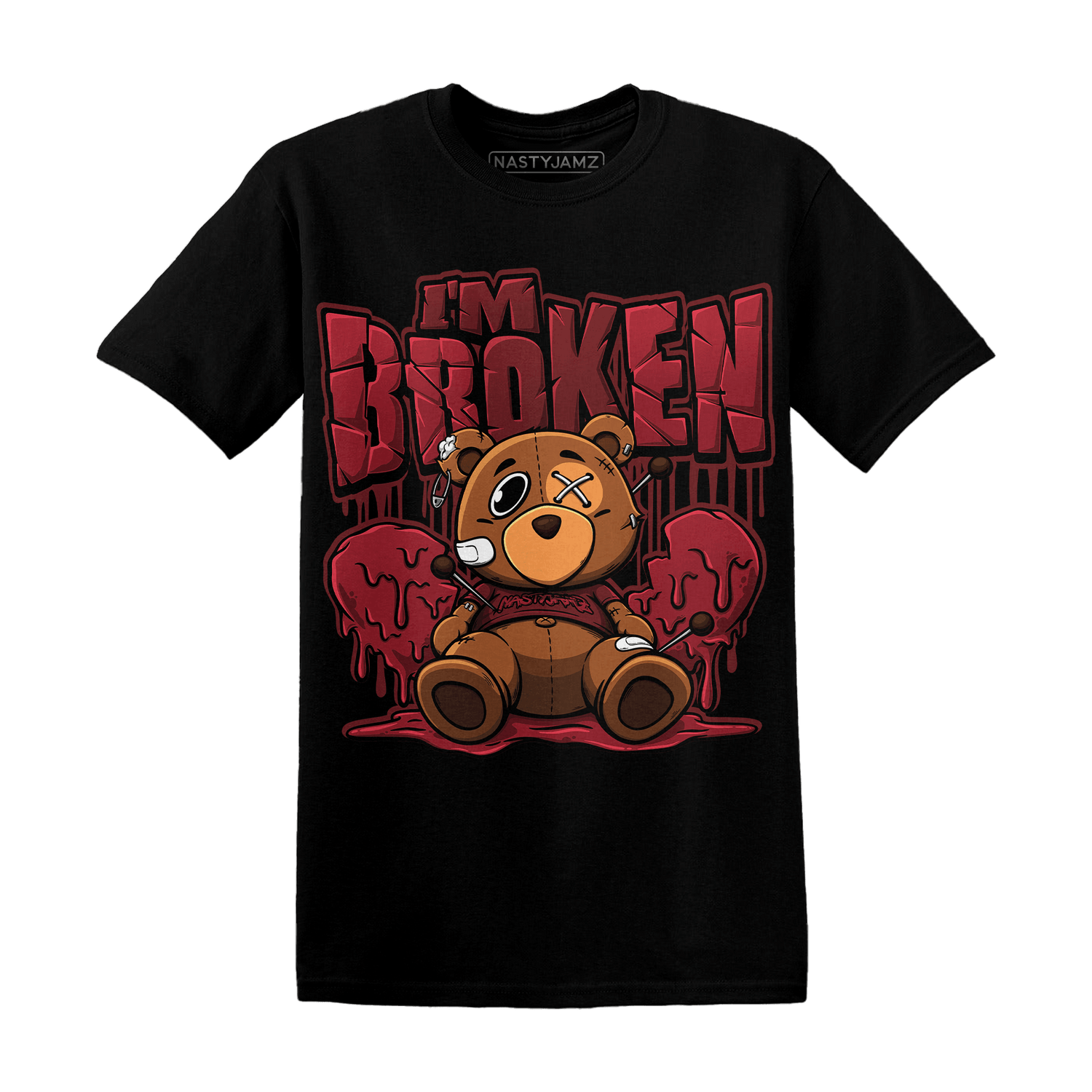 Cherry 12s T Shirt Im Broken BER - NastyJamz