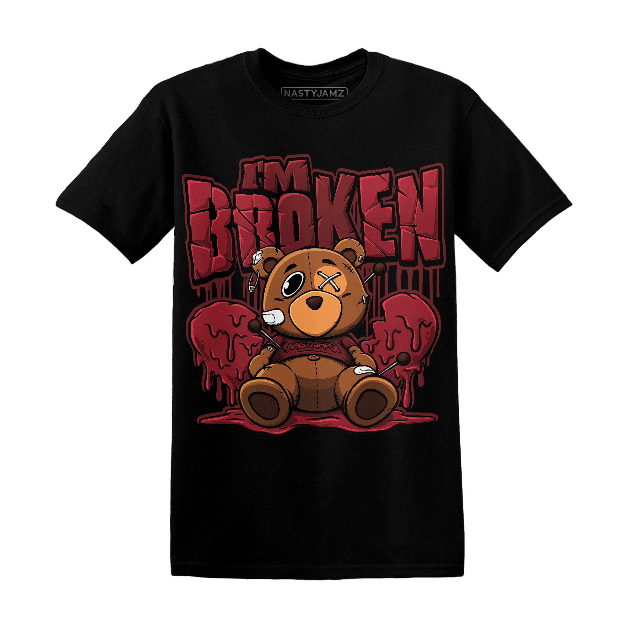 Cherry 12s T Shirt Im Broken BER - NastyJamz
