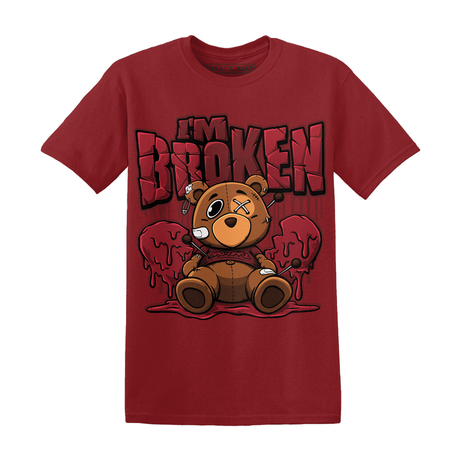 Cherry 12s T Shirt Im Broken BER - NastyJamz
