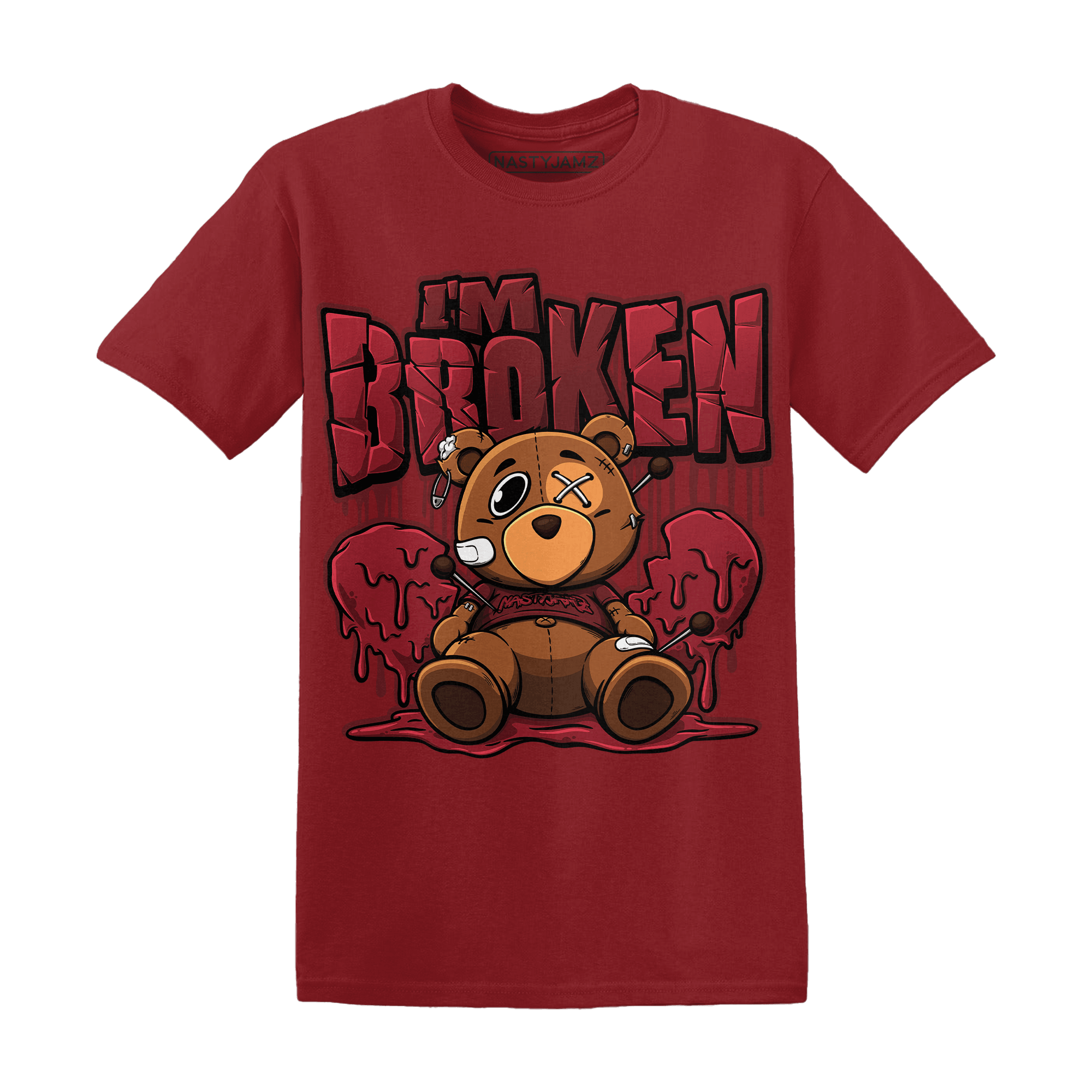 Cherry 12s T Shirt Im Broken BER - NastyJamz