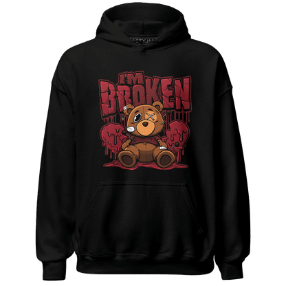 Cherry 12s Hoodie Match Im Broken BER - NastyJamz