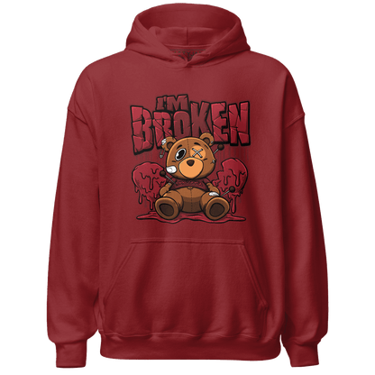 Cherry 12s Hoodie Match Im Broken BER - NastyJamz