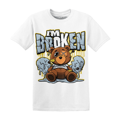 Blue Grey 13s T Shirt Im Broken BER - NastyJamz