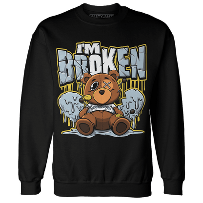 Blue Grey 13s Sweatshirt Match Im Broken BER - NastyJamz