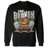 Blue Grey 13s Sweatshirt Match Im Broken BER - NastyJamz