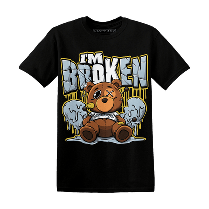 Blue Grey 13s T Shirt Im Broken BER - NastyJamz