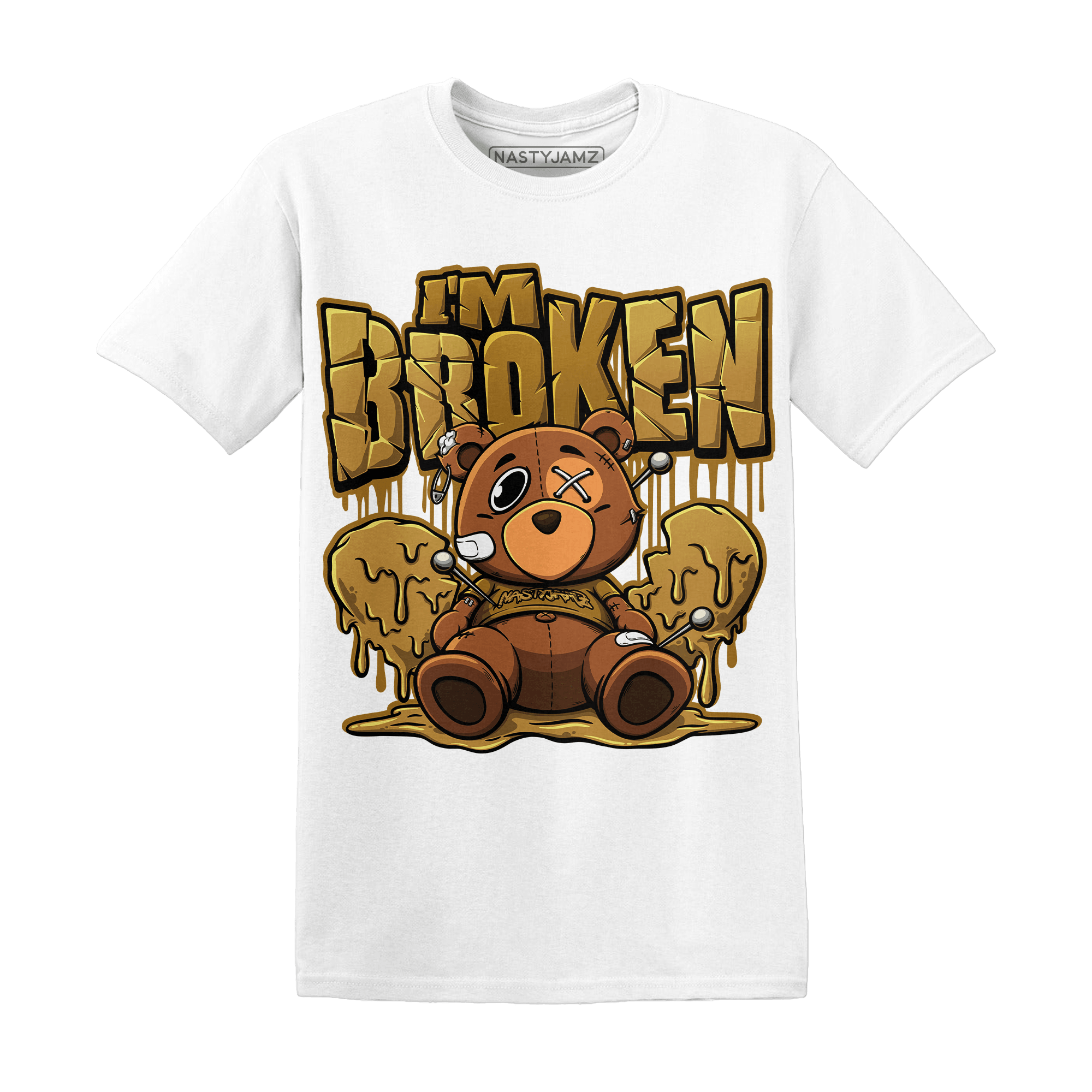 Wheat 13s T Shirt Im Broken BER - NastyJamz