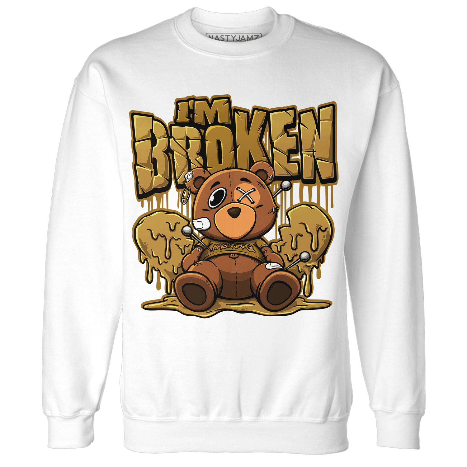 Wheat 13s Sweatshirt Match Im Broken BER - NastyJamz