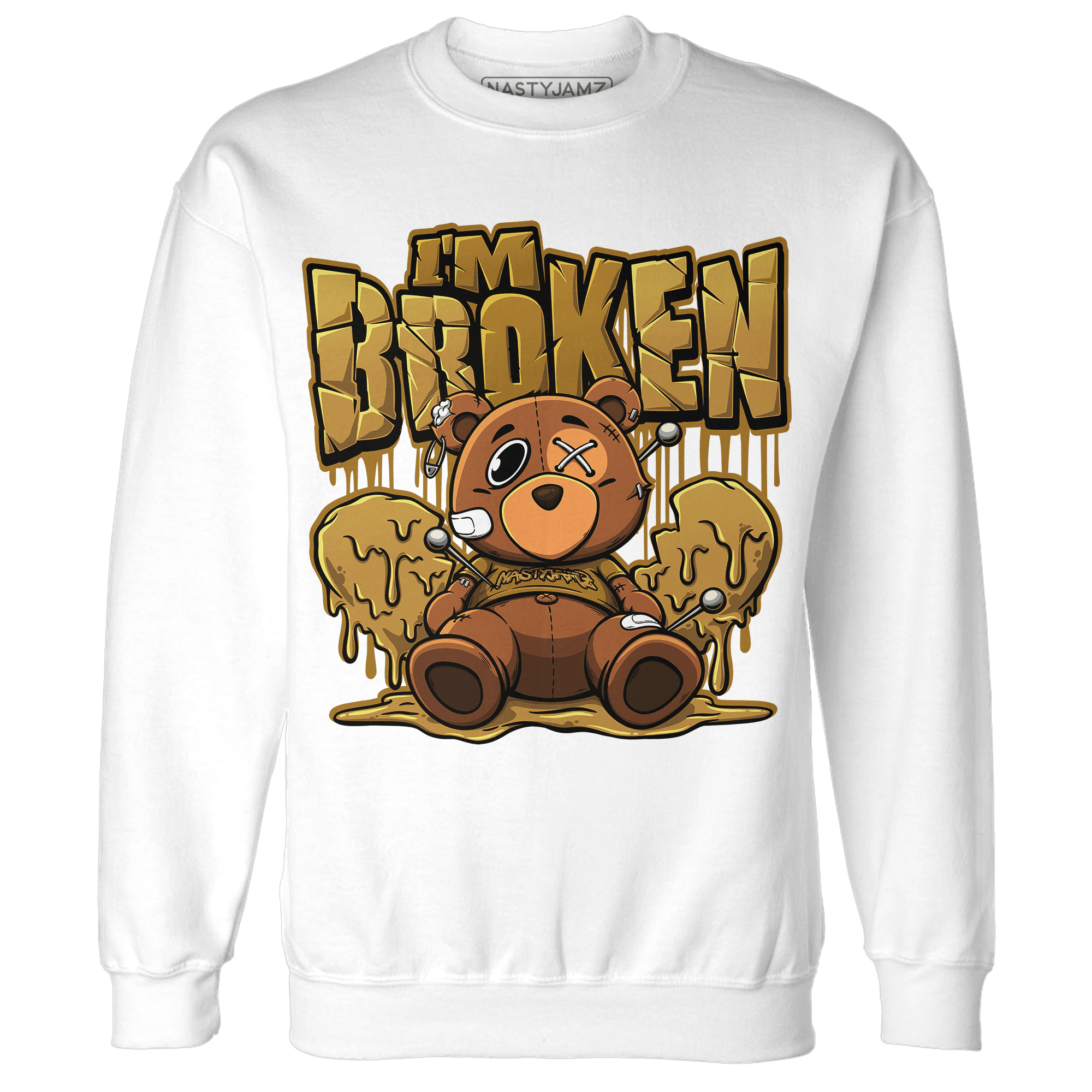 Wheat 13s Sweatshirt Match Im Broken BER - NastyJamz