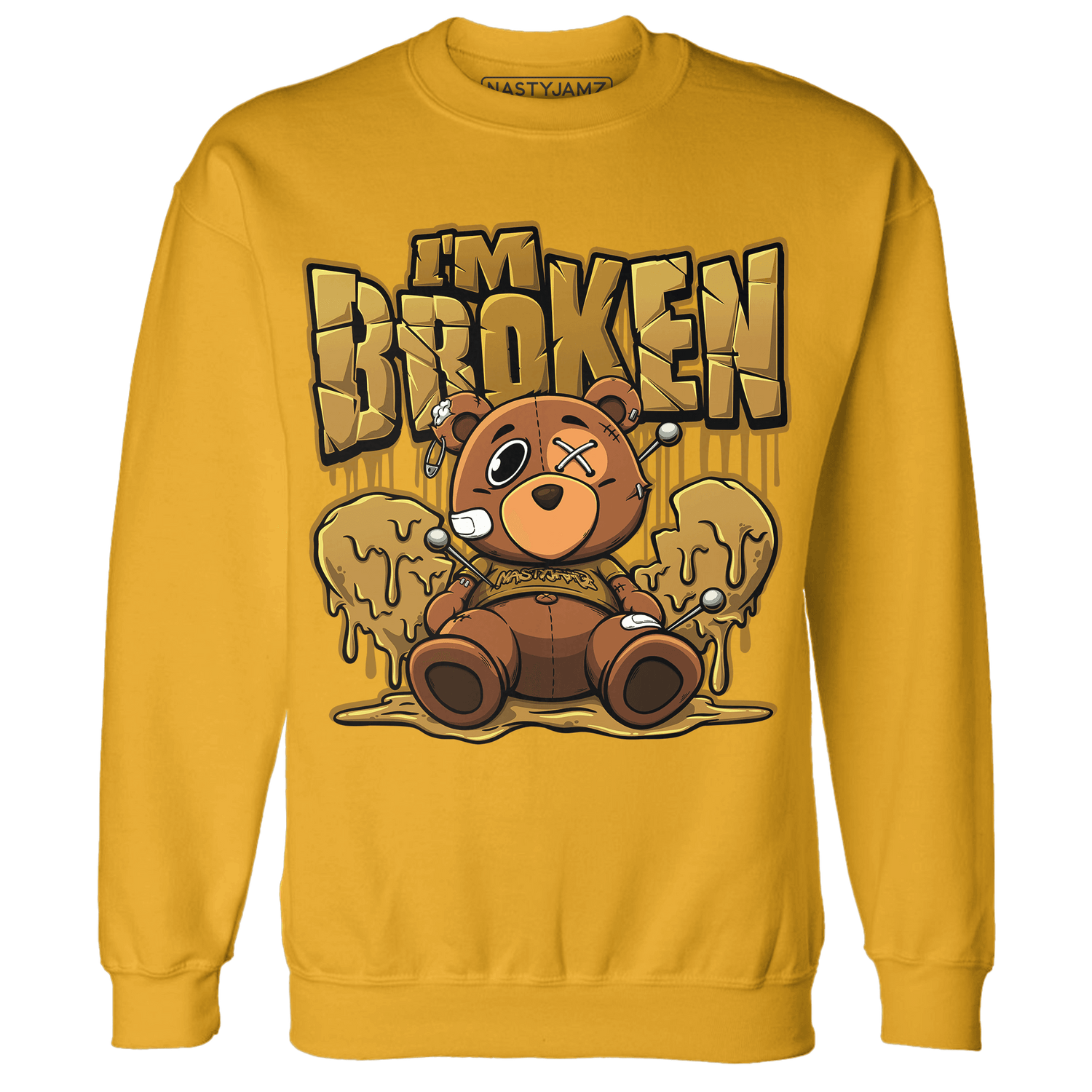 Wheat 13s Sweatshirt Match Im Broken BER - NastyJamz