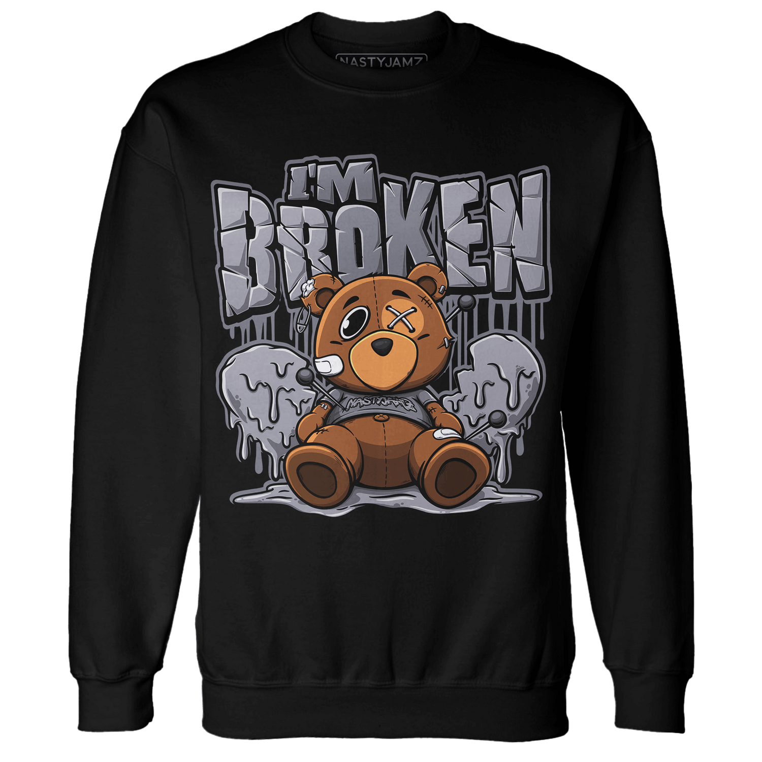 Stealth 14s Sweatshirt Match Im Broken BER - NastyJamz