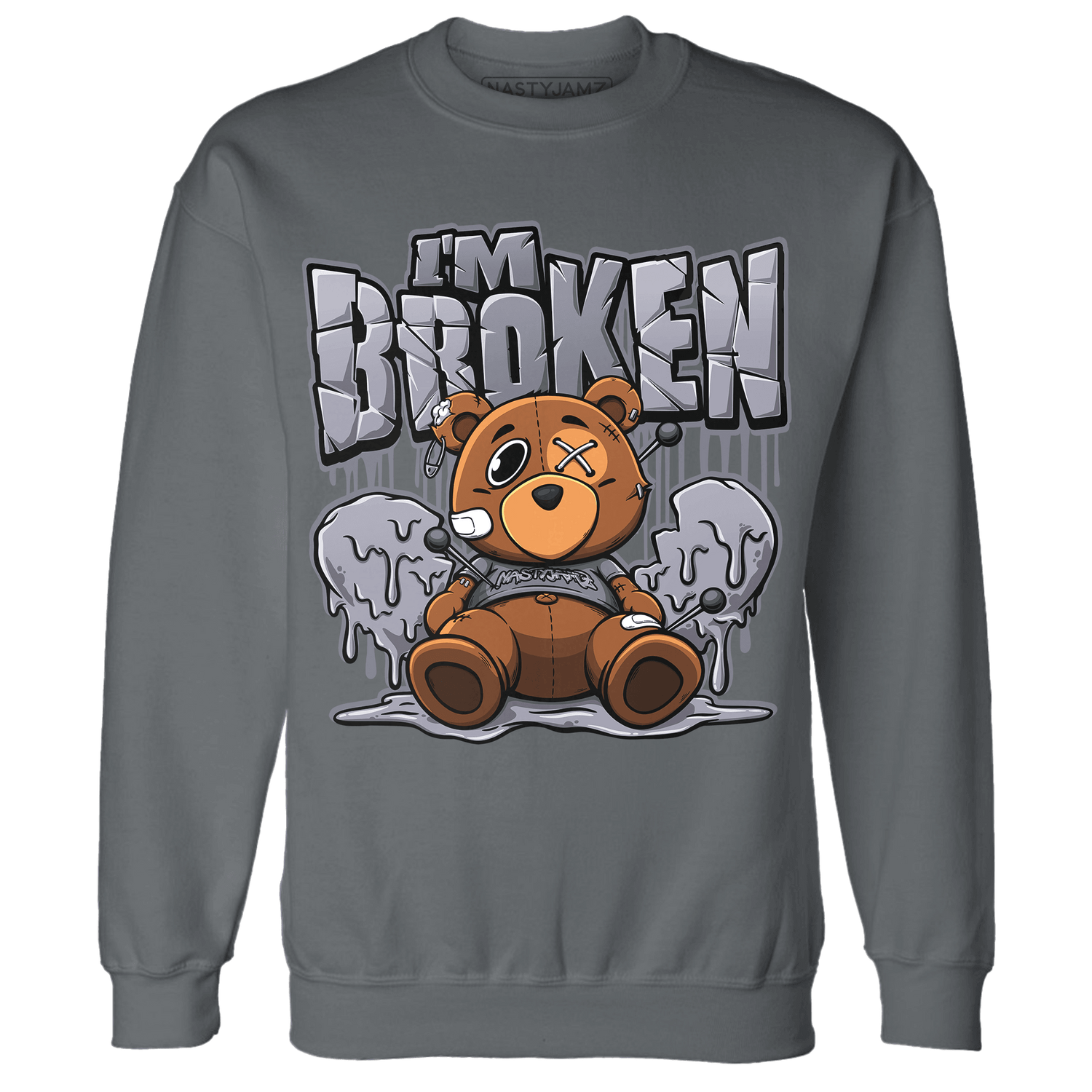 Stealth 14s Sweatshirt Match Im Broken BER - NastyJamz