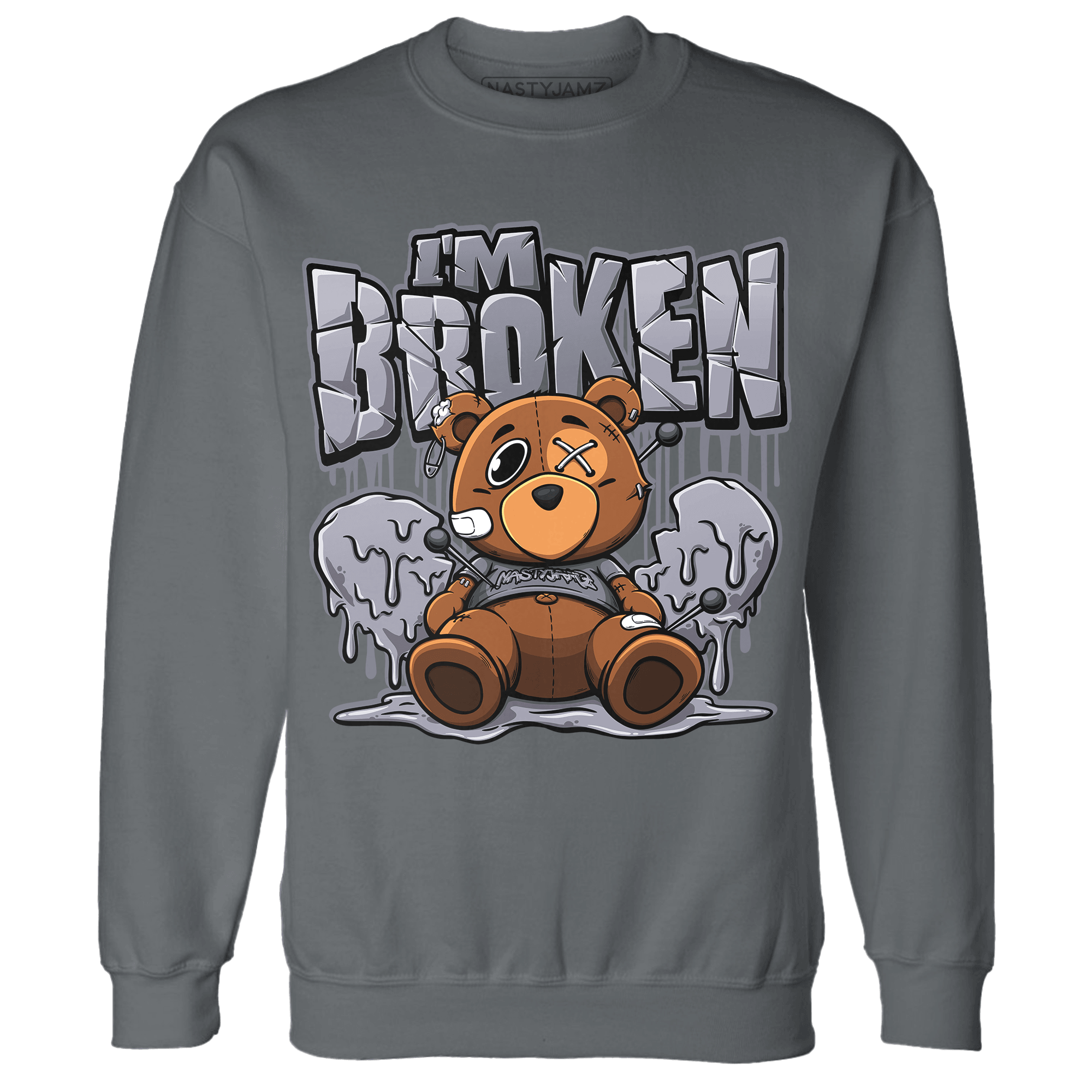 Stealth 14s Sweatshirt Match Im Broken BER - NastyJamz