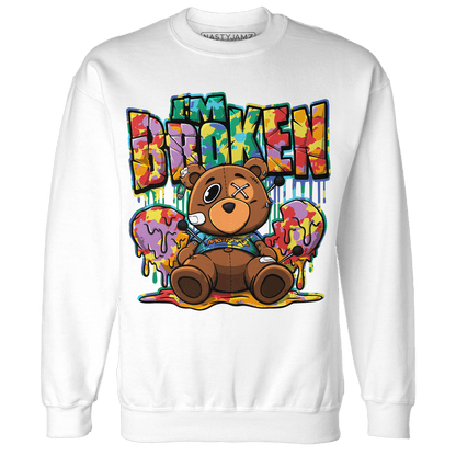 Mid GS Six Championships 1s Sweatshirt Match Im Broken BER - NastyJamz