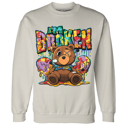 Mid GS Six Championships 1s Sweatshirt Match Im Broken BER - NastyJamz
