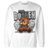 Retro High OG Black White 1s Sweatshirt Match Im Broken BER - NastyJamz