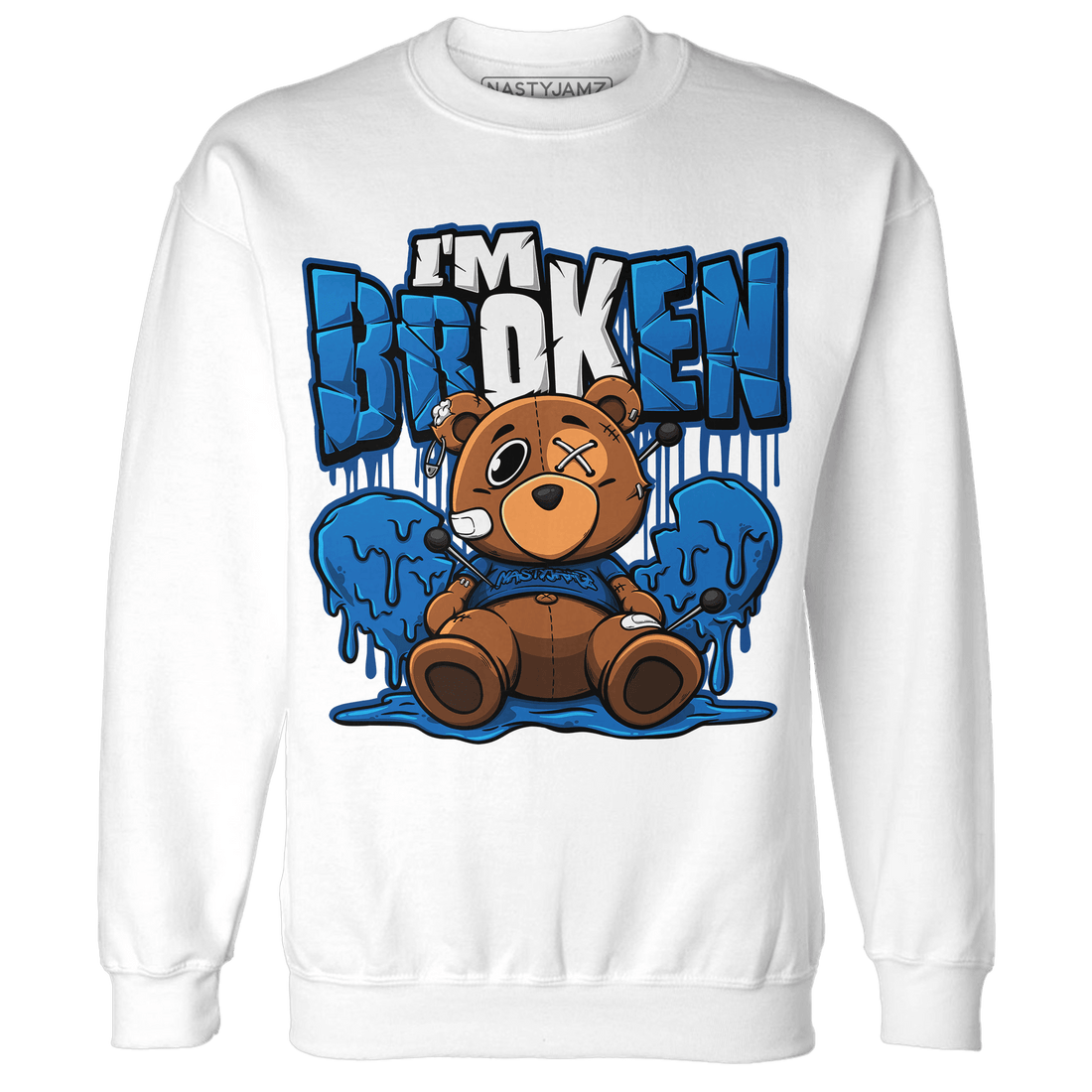 Royal Reimagined 1s Sweatshirt Match Im Broken BER - NastyJamz