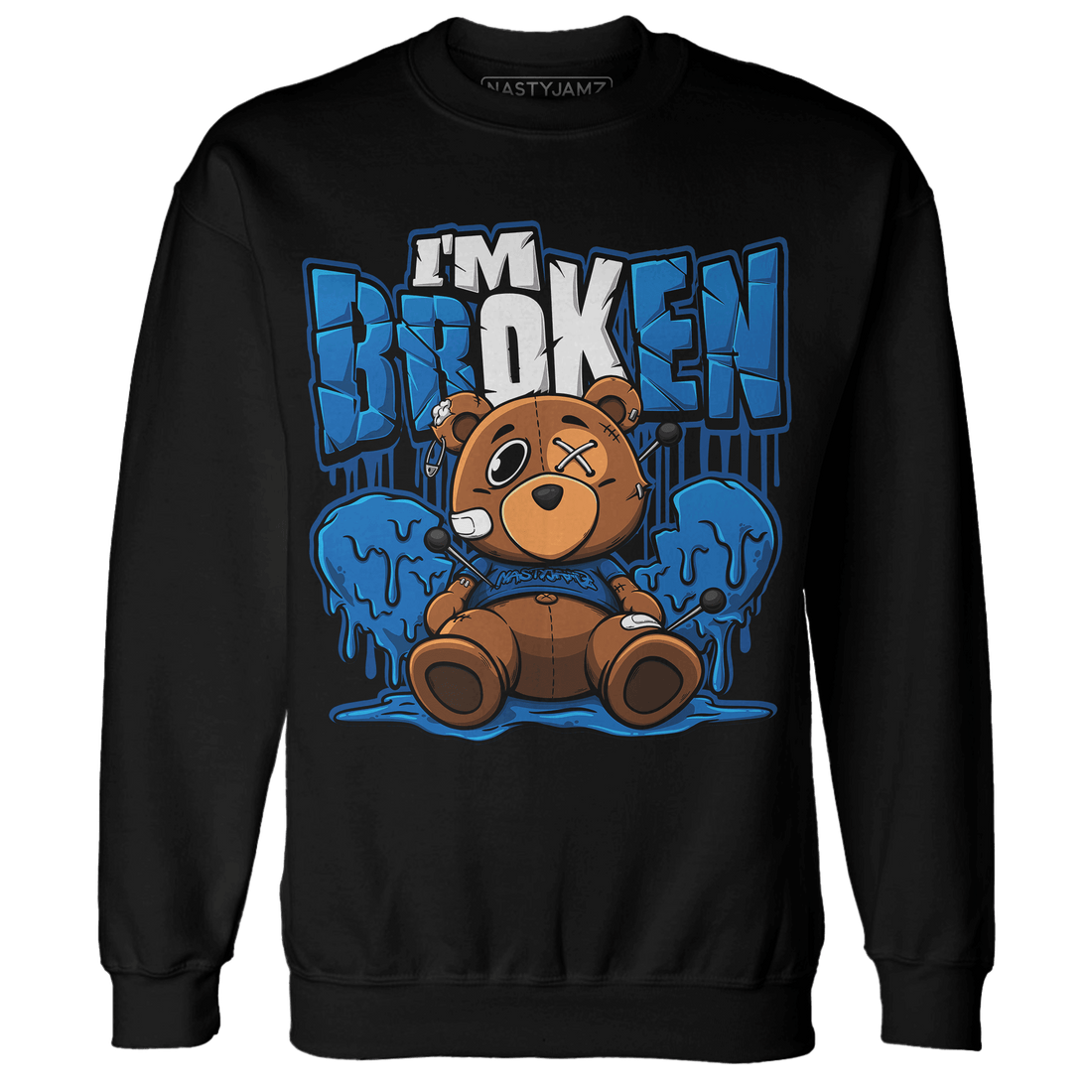 Royal Reimagined 1s Sweatshirt Match Im Broken BER - NastyJamz
