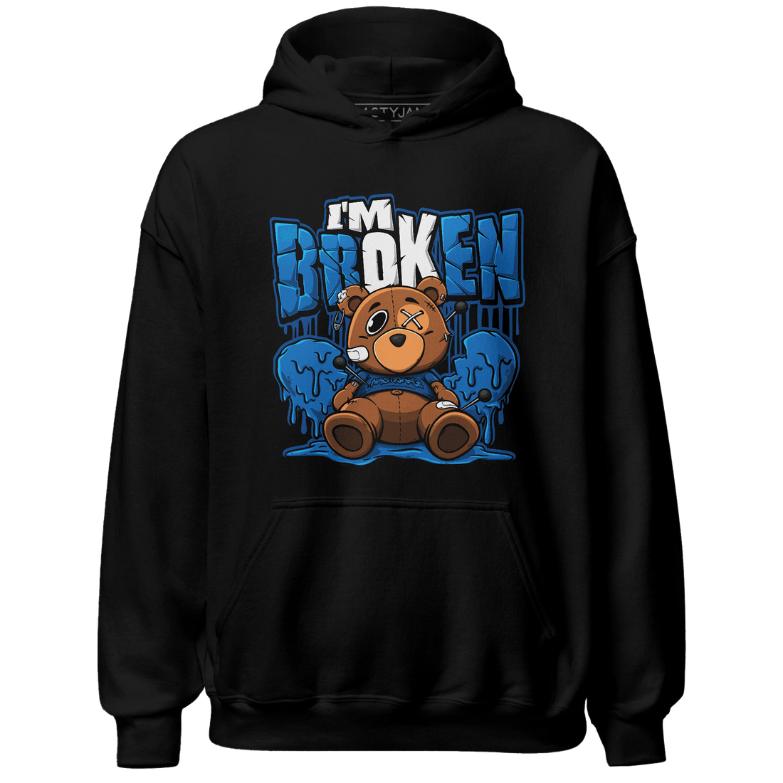 Royal Reimagined 1s Hoodie Match Im Broken BER - NastyJamz