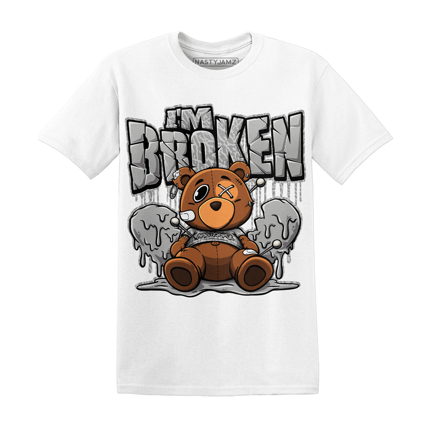 Craft Ivory 3s T Shirt Im Broken BER - NastyJamz