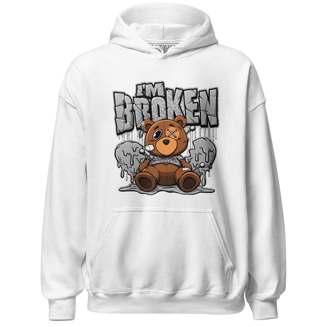 Craft Ivory 3s Hoodie Match Im Broken BER - NastyJamz