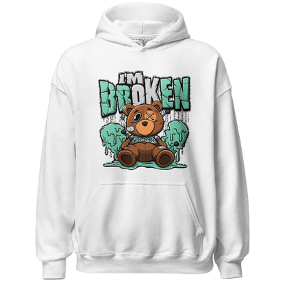 Green Glow 3s Hoodie Match Im Broken BER - NastyJamz