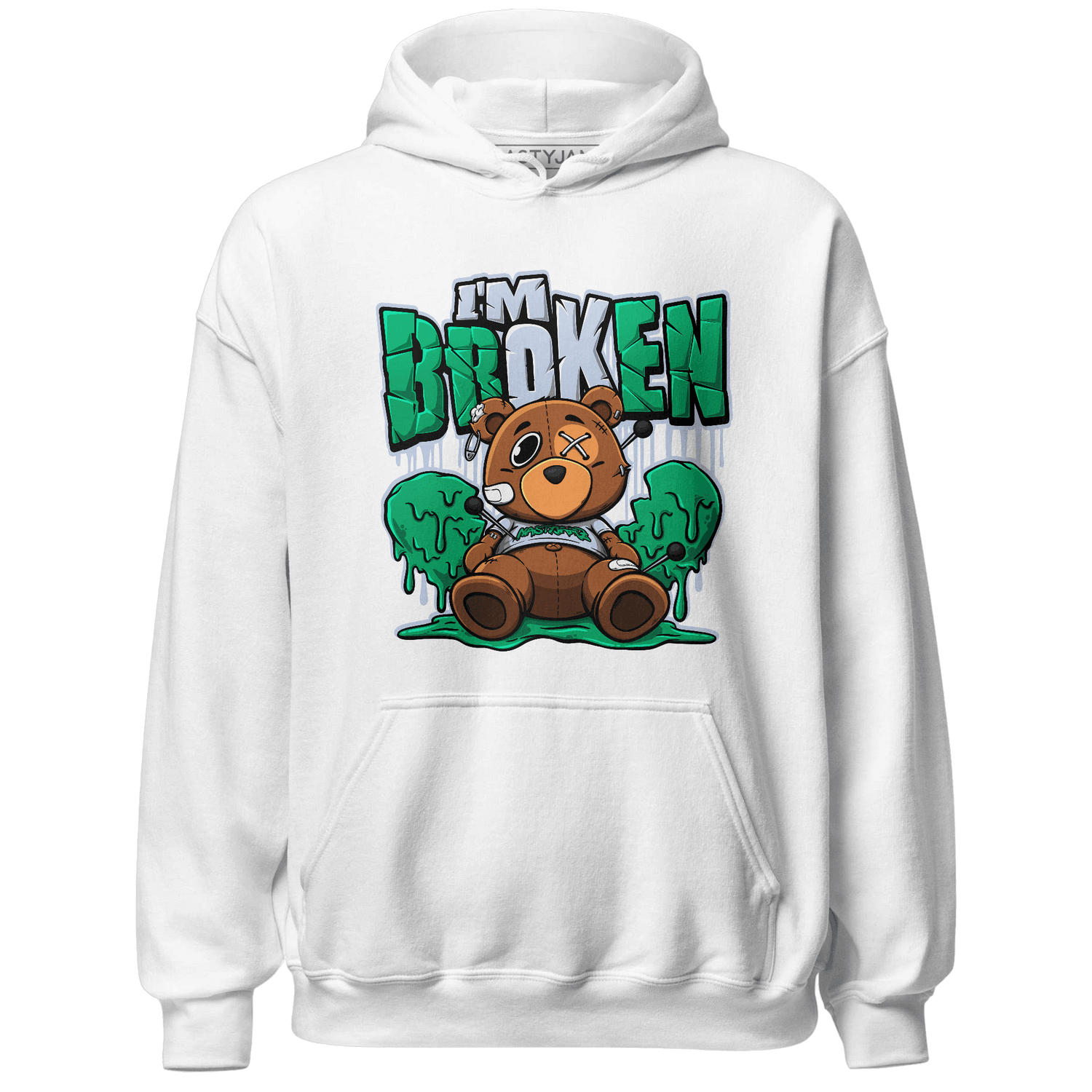 Lucky Green 5s Hoodie Match Im Broken BER - NastyJamz
