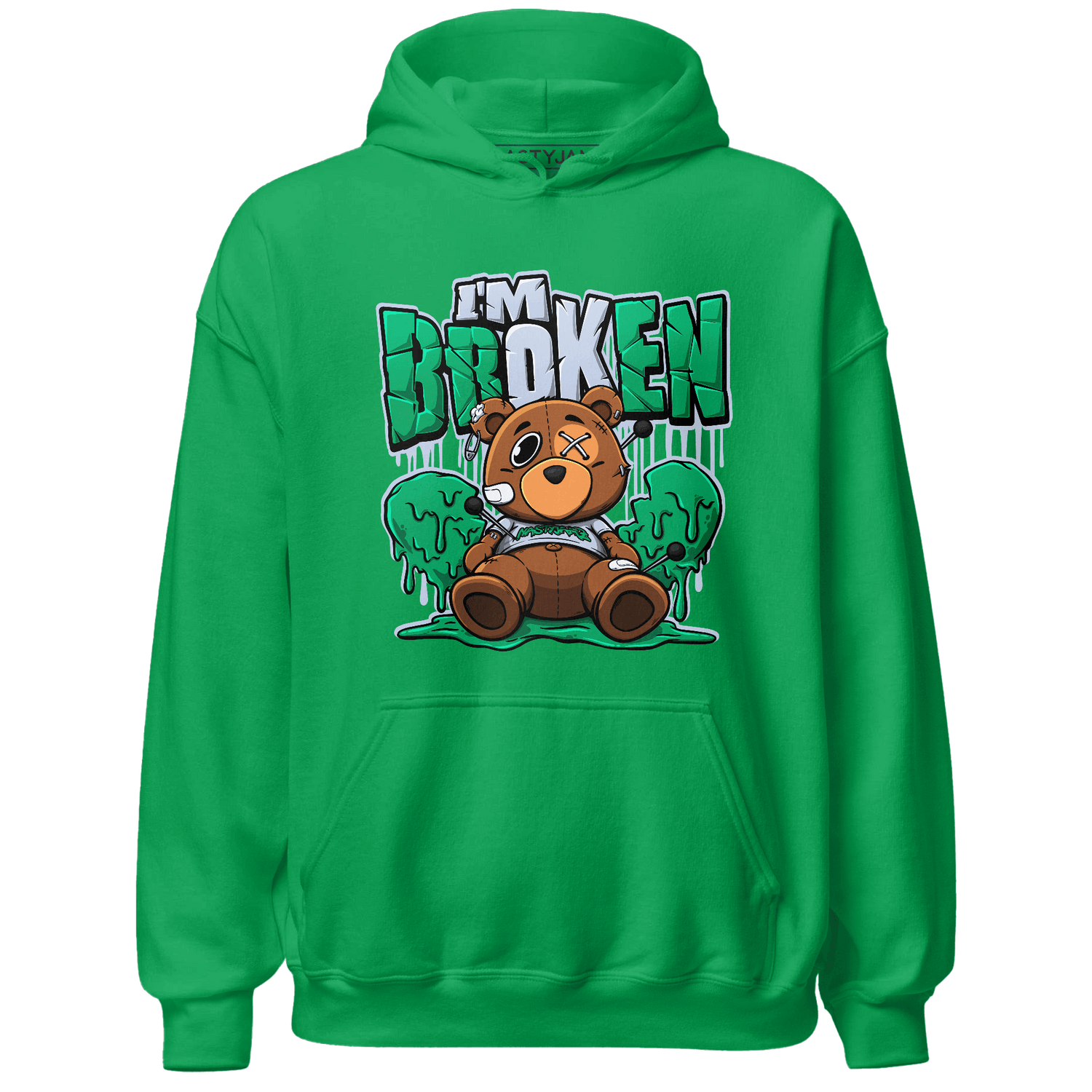 Lucky Green 5s Hoodie Match Im Broken BER - NastyJamz