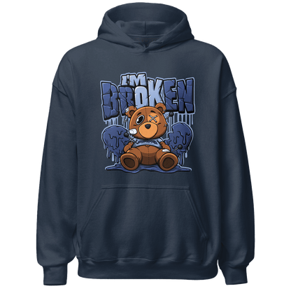 Midnight Navy 5s Hoodie Match Im Broken BER - NastyJamz
