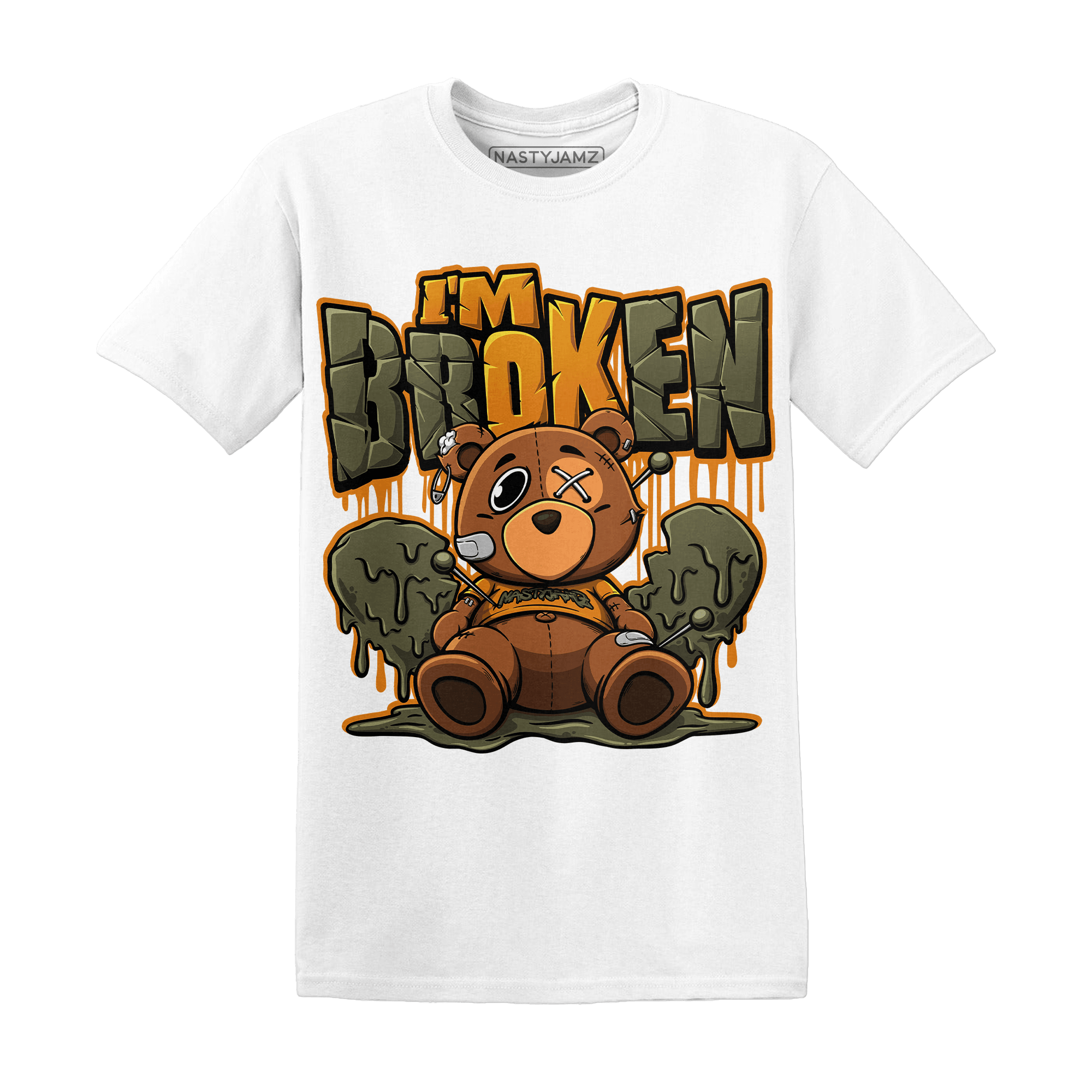 Olive 5s T Shirt Im Broken BER - NastyJamz
