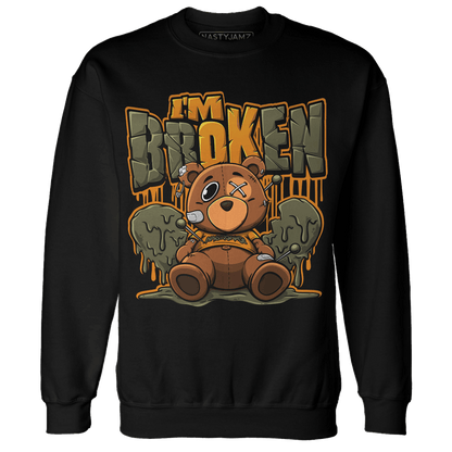 Olive 5s Sweatshirt Match Im Broken BER - NastyJamz