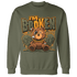 Olive 5s Sweatshirt Match Im Broken BER - NastyJamz