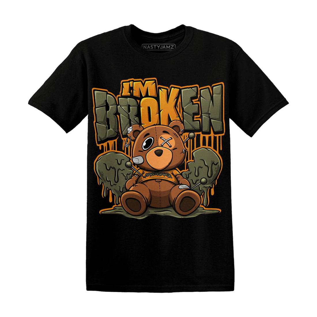 Olive 5s T Shirt Im Broken BER - NastyJamz