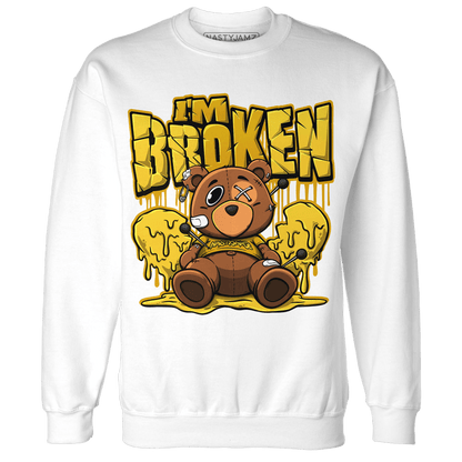 Yellow Ochre 6s Sweatshirt Match Im Broken BER - NastyJamz