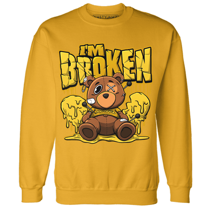 Yellow Ochre 6s Sweatshirt Match Im Broken BER - NastyJamz