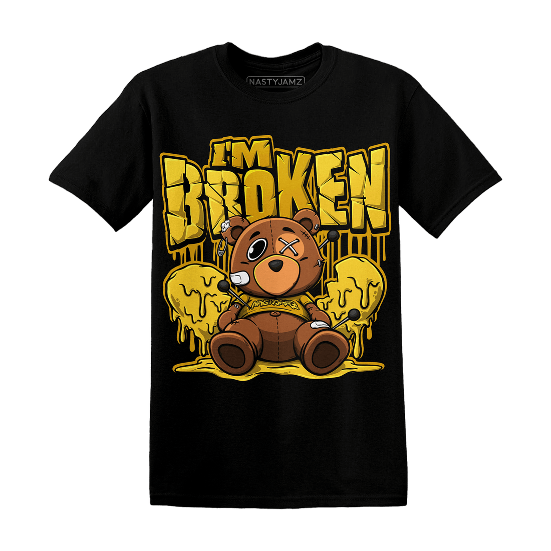 Yellow Ochre 6s T Shirt Im Broken BER - NastyJamz