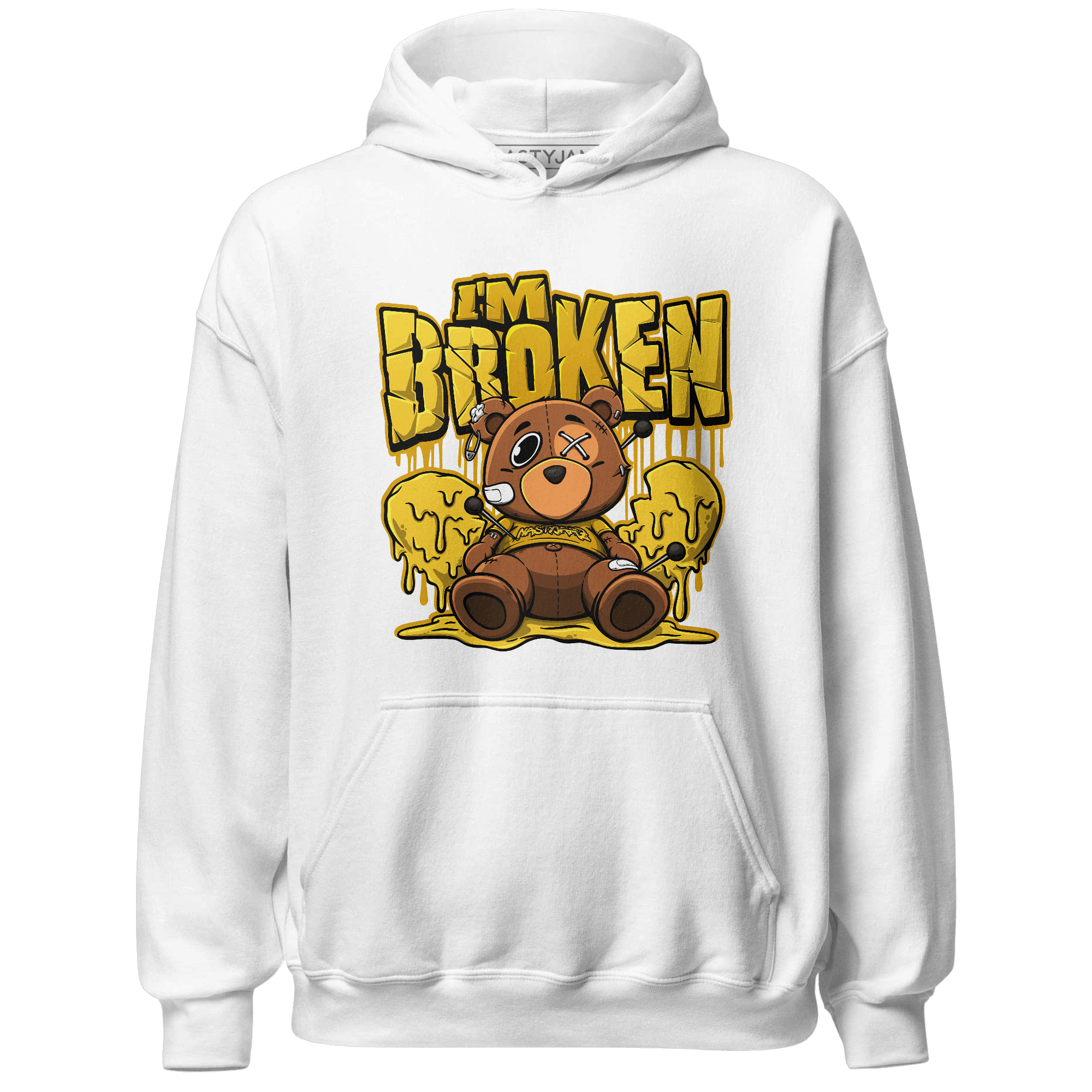 Yellow Ochre 6s Hoodie Match Im Broken BER - NastyJamz