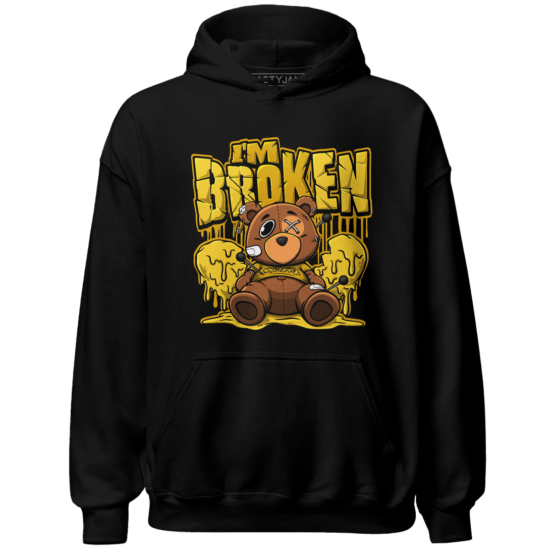 Yellow Ochre 6s Hoodie Match Im Broken BER - NastyJamz