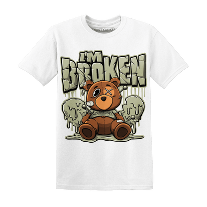 Yeezy Slide Resin T Shirt Im Broken BER - NastyJamz