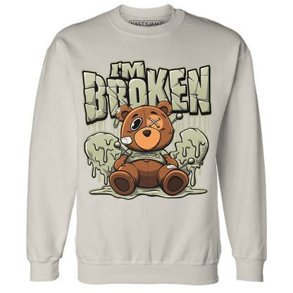 Yeezy Slide Resin Sweatshirt Match Im Broken BER - NastyJamz