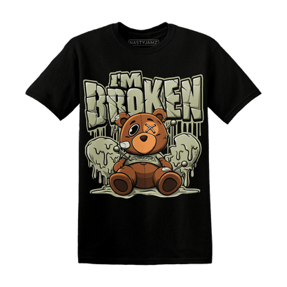 Yeezy Slide Resin T Shirt Im Broken BER - NastyJamz