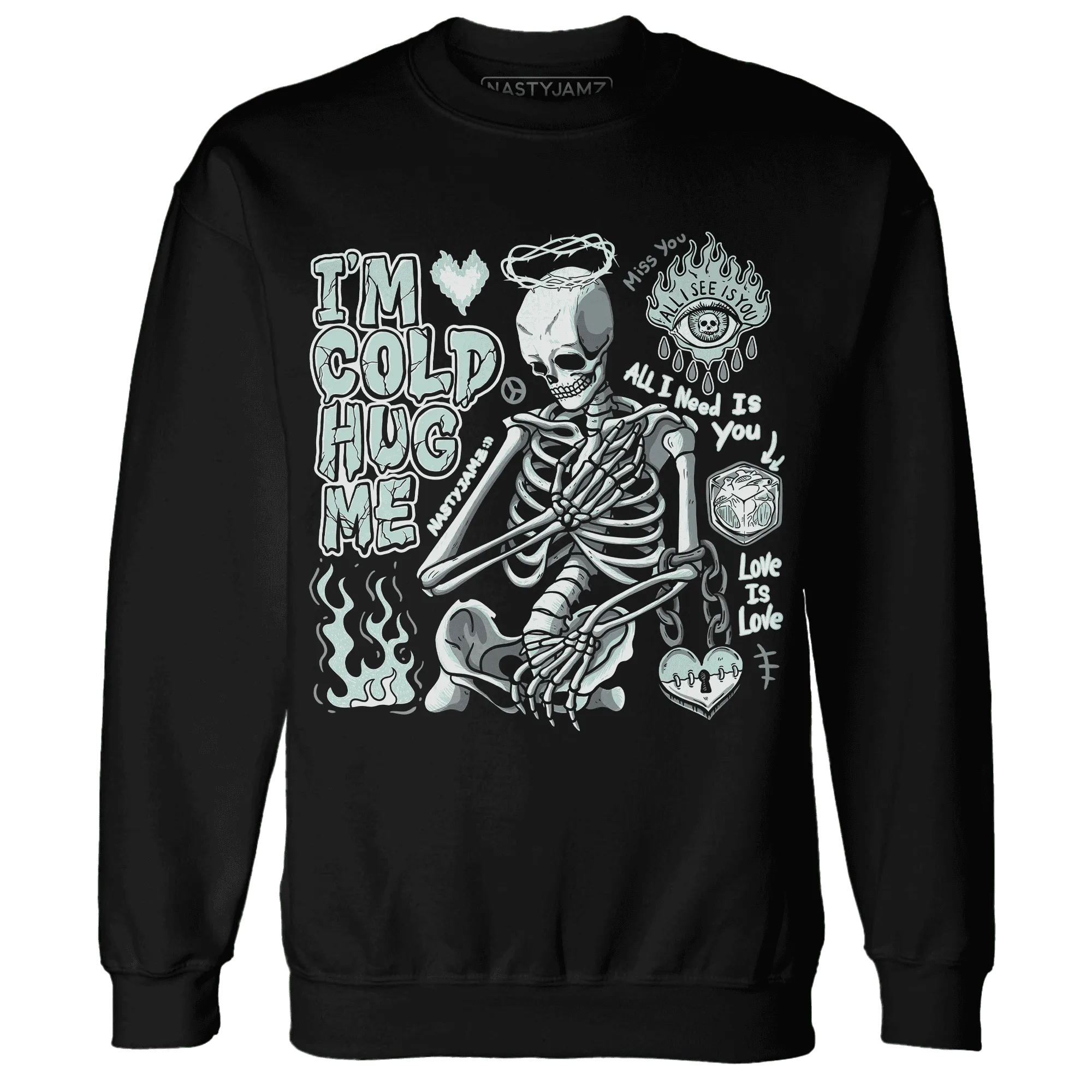 AF-1-Low-Jade-Ice-White-NastyJamz-Sweatshirt-Match-Im-Cold-Hug-Me
