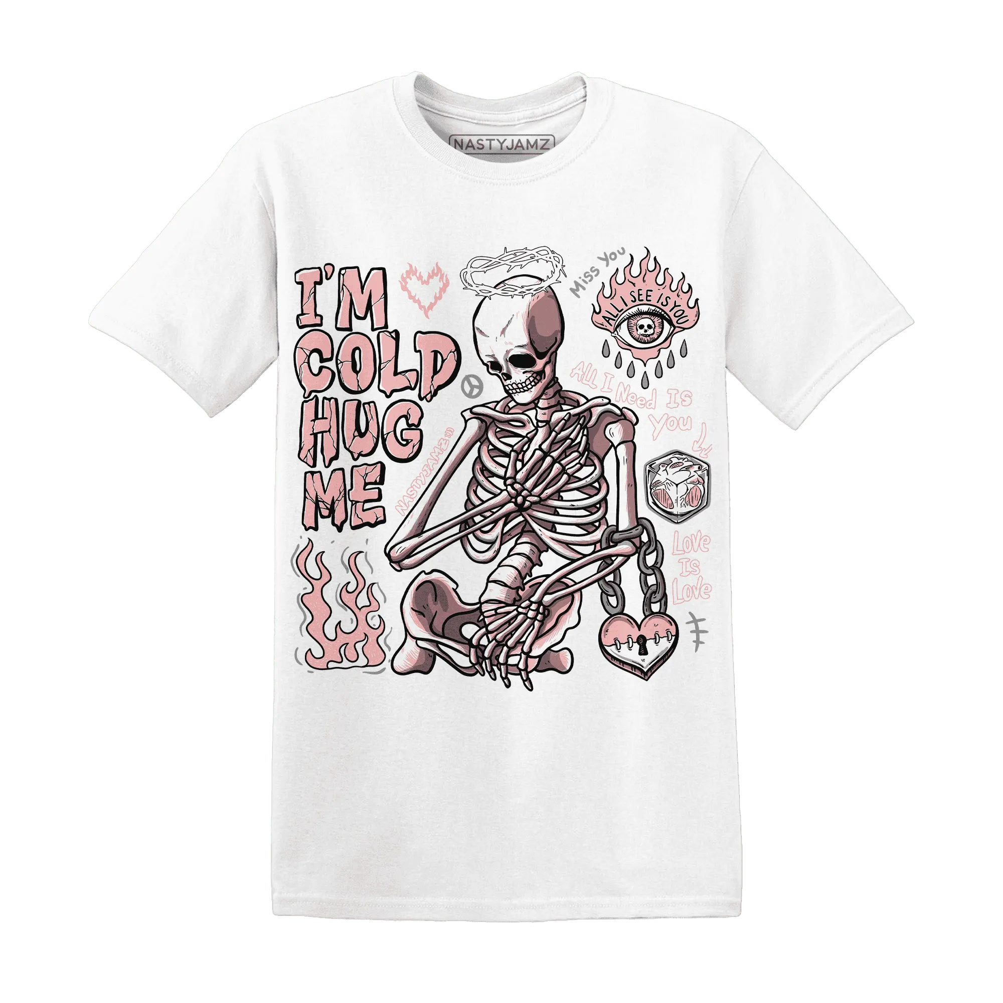Low-Legend-Pink-11s-NastyJamz-T-Shirt-Match-Im-Cold-Hug-Me