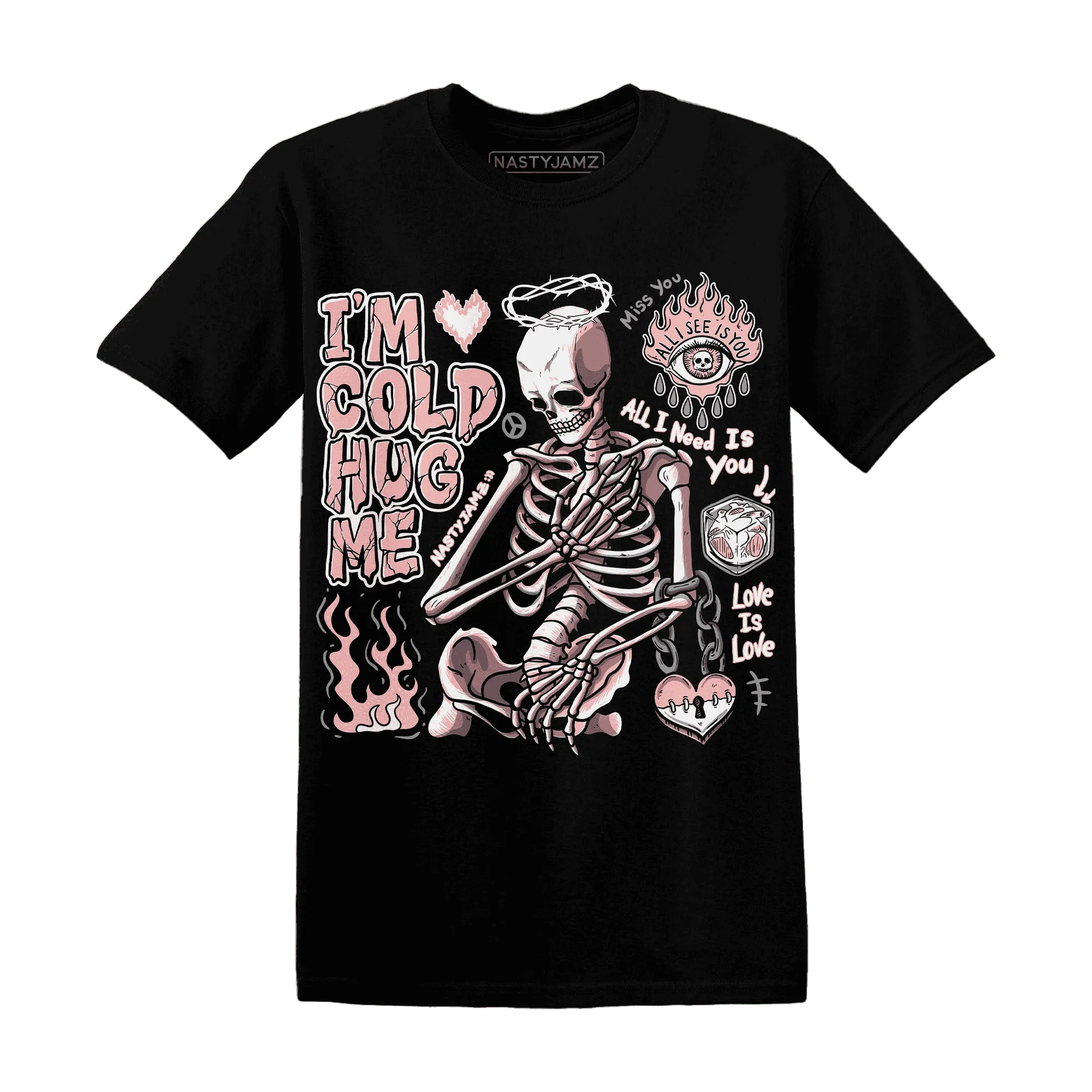 Low-Legend-Pink-11s-NastyJamz-T-Shirt-Match-Im-Cold-Hug-Me
