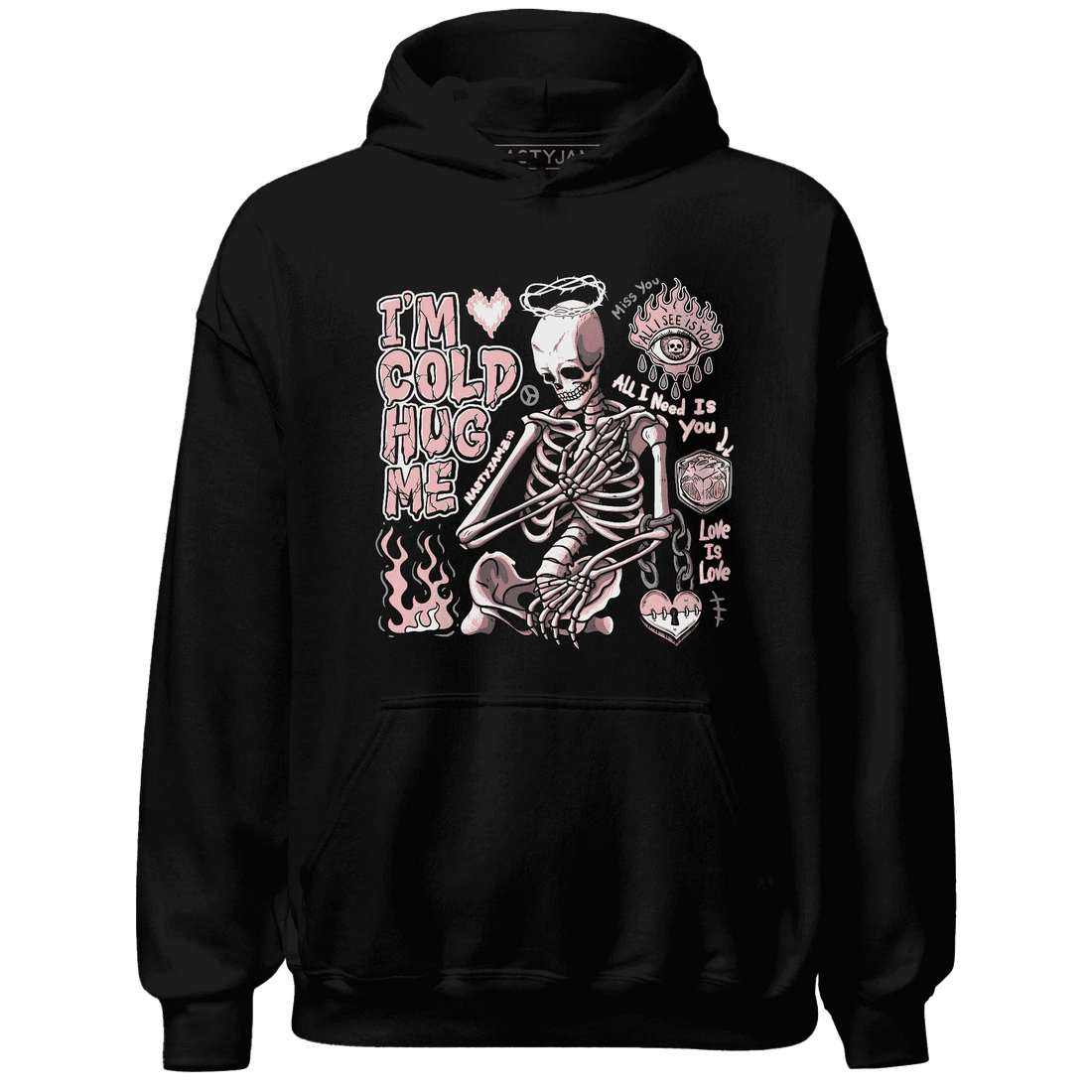 Low-Legend-Pink-11s-NastyJamz-Hoodie-Match-Im-Cold-Hug-Me
