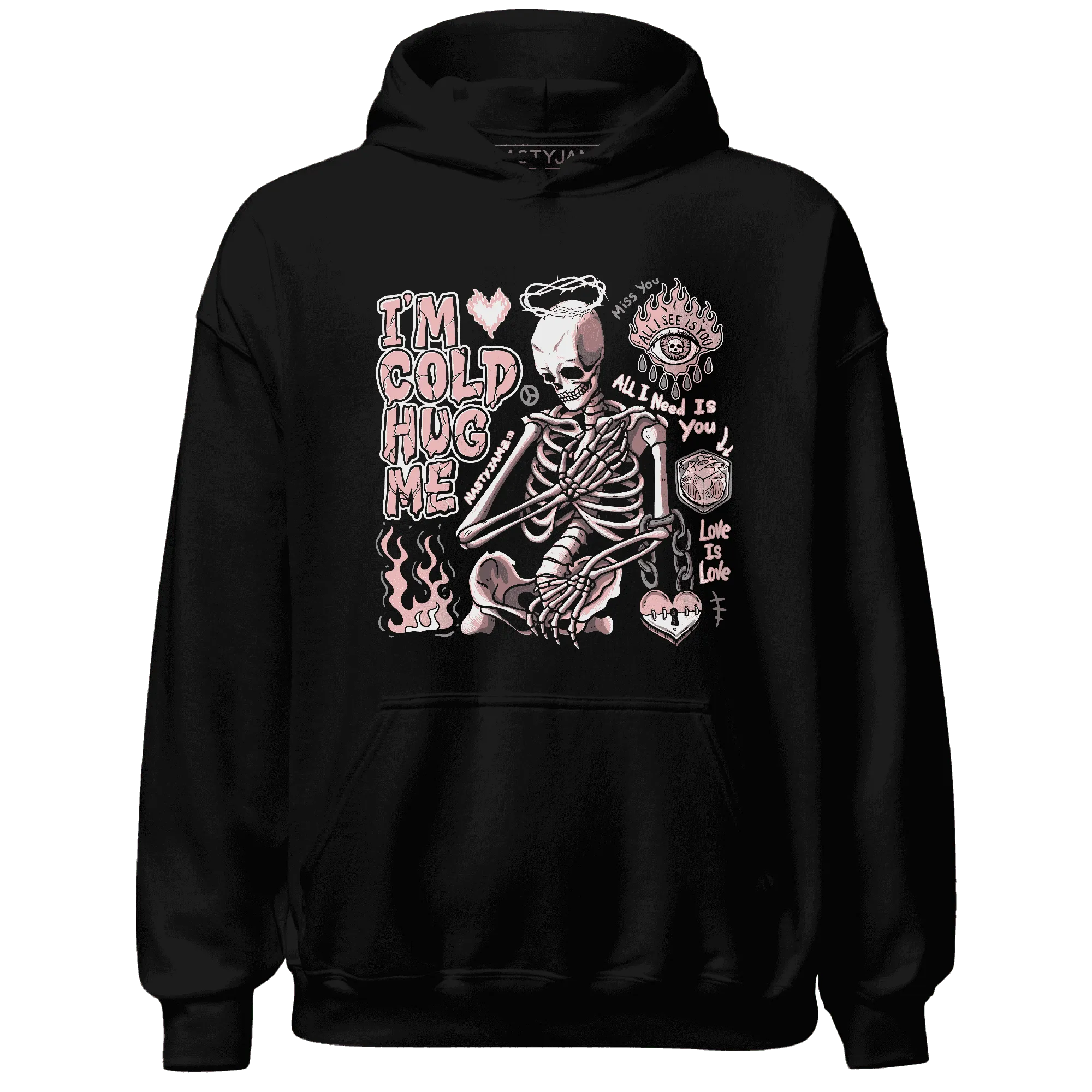 Low-Legend-Pink-11s-NastyJamz-Hoodie-Match-Im-Cold-Hug-Me