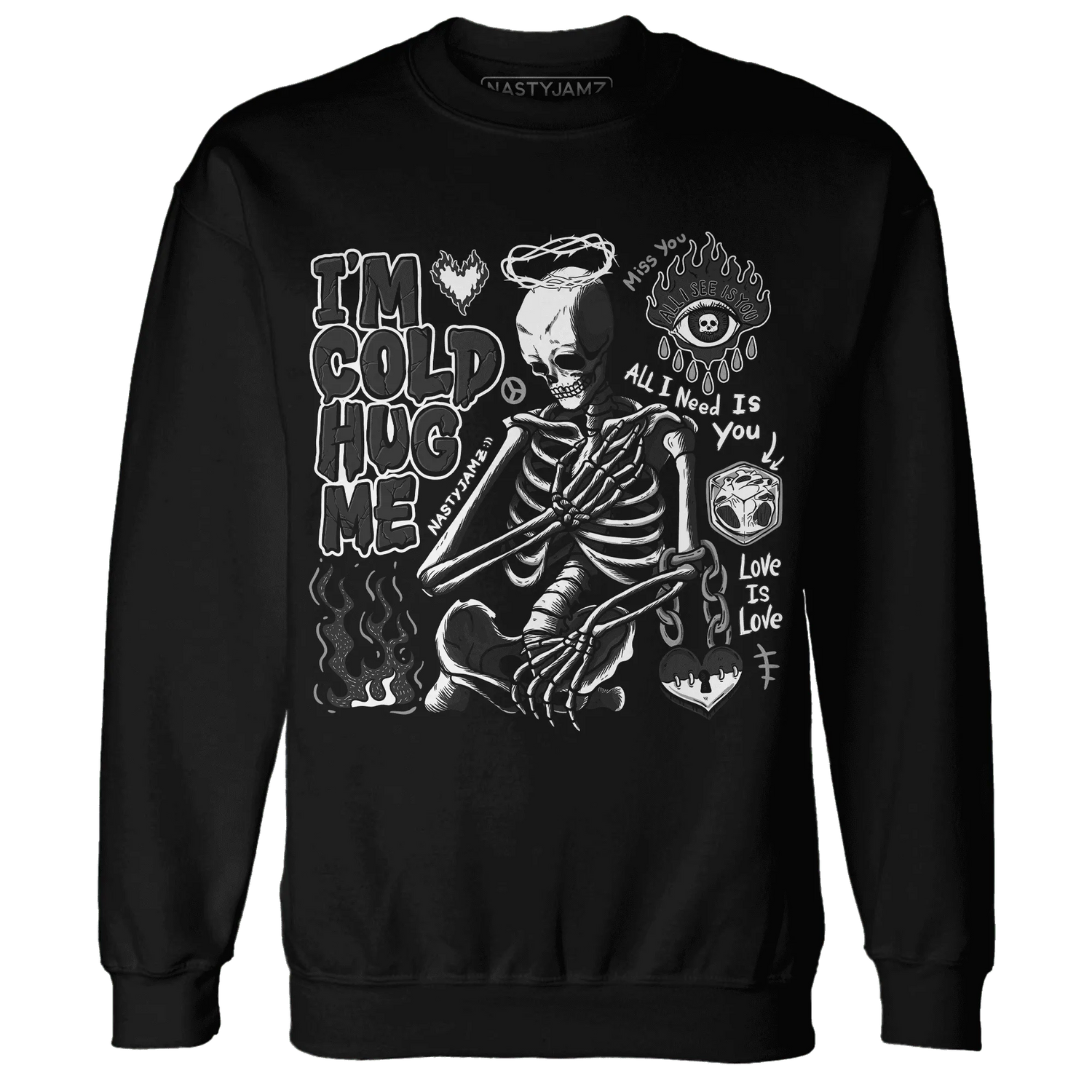 Low-Space-Jamz-11s-NastyJamz-Sweatshirt-Match-Im-Cold-Hug-Me