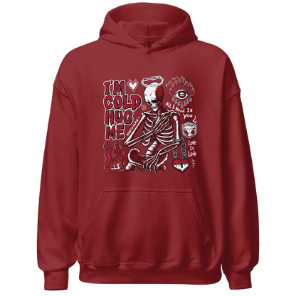 Retro-Red-Taxi-12s-NastyJamz-Hoodie-Match-Im-Cold-Hug-Me